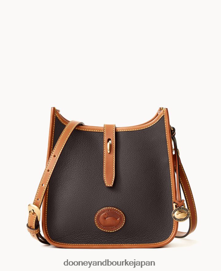 Dooney & Bourke オールウェザー レザー 3.0 クロスボディ 22 黒 バッグ T6X2XP1705