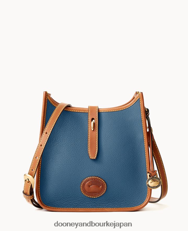 Dooney & Bourke オールウェザー レザー 3.0 クロスボディ 22 デニム バッグ T6X2XP1707