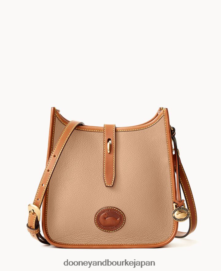 Dooney & Bourke オールウェザー レザー 3.0 クロスボディ 22 トープ バッグ T6X2XP1709