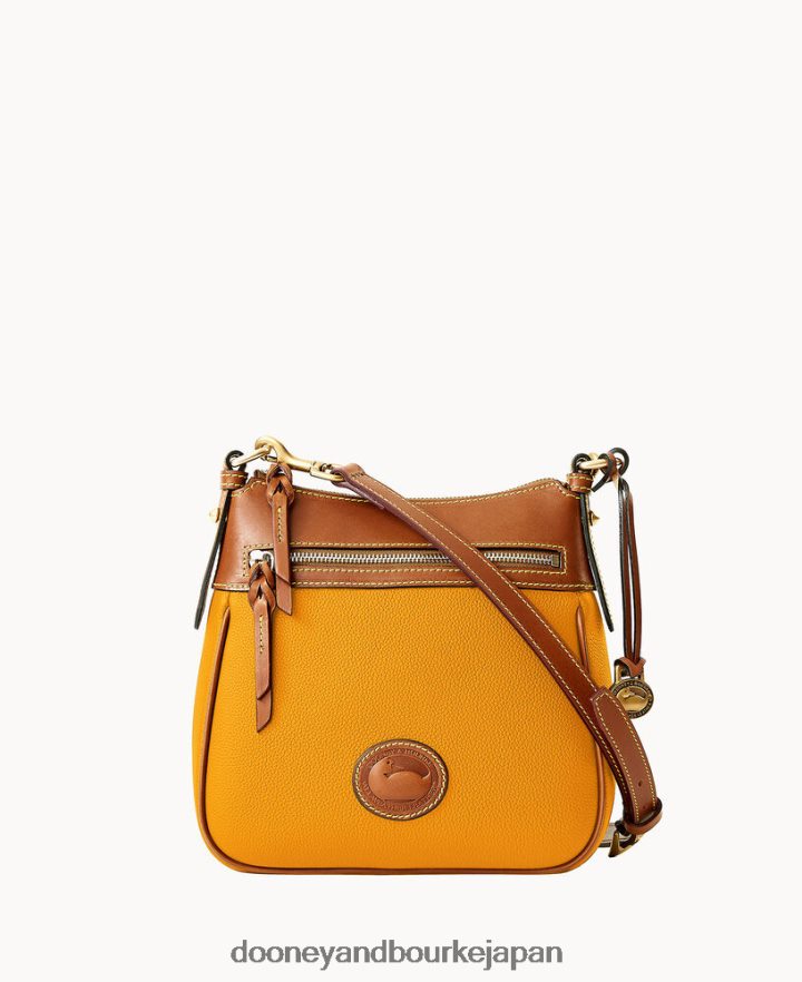 Dooney & Bourke オールウェザー レザー 3.0 ジップ トップ クロスボディ 23 シャモア バッグ T6X2XP1715