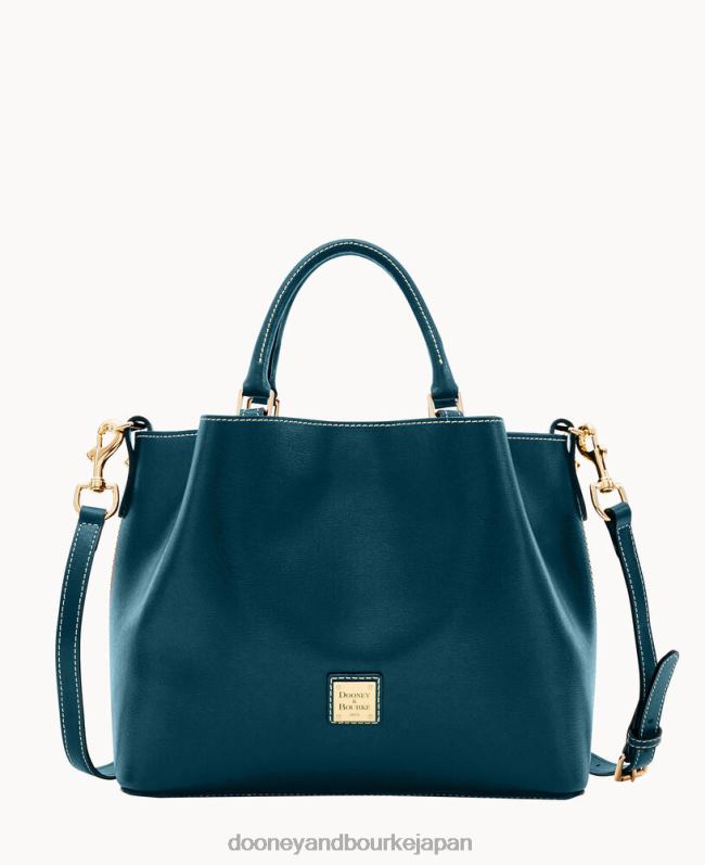 Dooney & Bourke サフィアーノブレンナ A4V001627 バッグ 濃い青緑