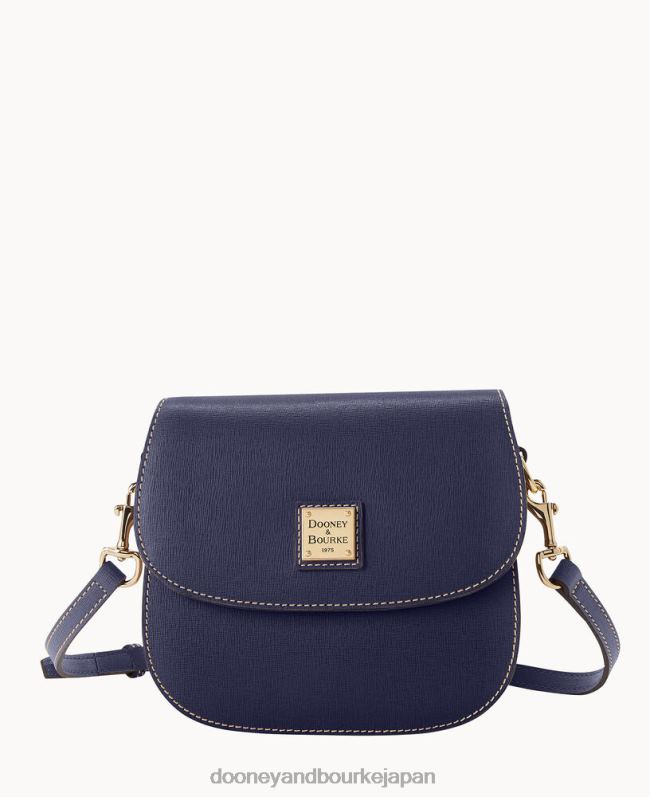 Dooney & Bourke サフィアーノサドルバッグ A4V001635 バッグ マリン