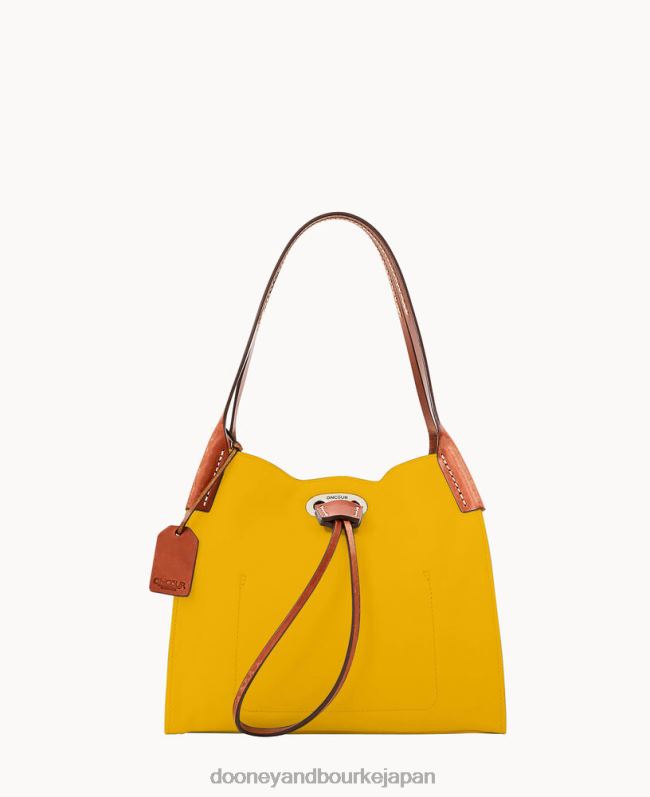 Dooney & Bourke オンクール ルー ポロ ミニ フルアップ ツー A4V003333 バッグ マスタード