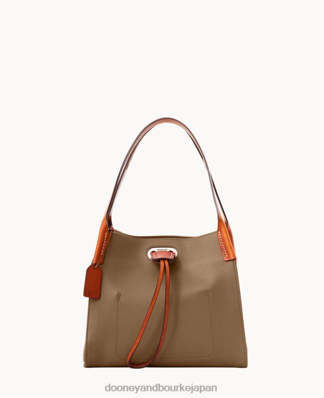 Dooney & Bourke オンクールツイストミニフルアップ A4V003452 バッグ キャメル