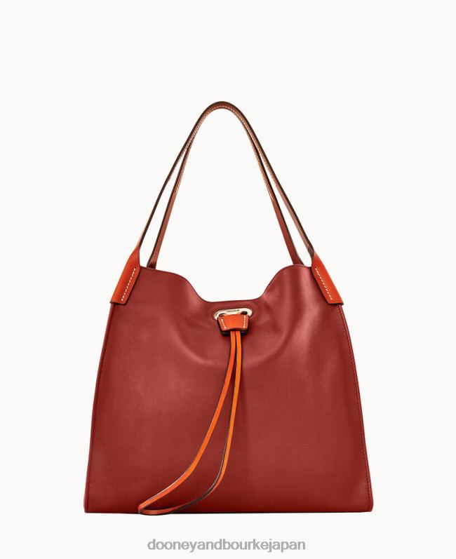 Dooney & Bourke オンクール ルー ポロ フルアップ A4V003542 バッグ ボルドー