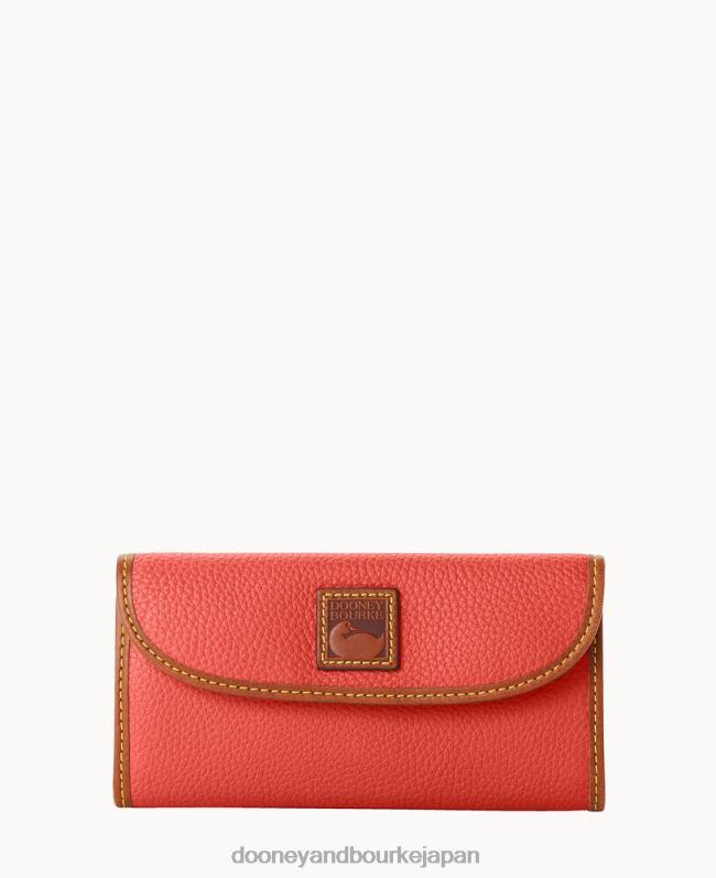 Dooney & Bourke ペブルグレイン コンチネンタル クラッチ A4V004050 アクセサリー ゼラニウム