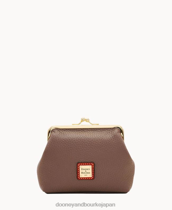 Dooney & Bourke ペブルグレイン ラージ フレーム ハンドバッグ A4V004218 バッグ 象