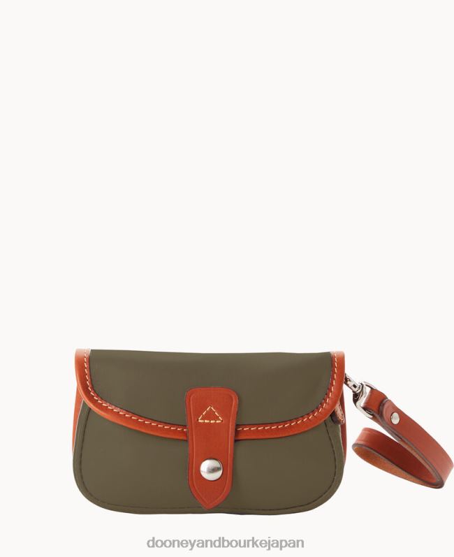 Dooney & Bourke オンクール エルバ フラップ リストレット A4V004417 バッグ 煙