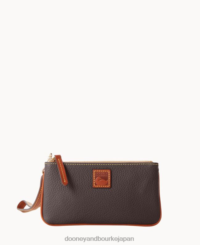 Dooney & Bourke ペブルグレイン ミディアム リストレット A4V004434 バッグ ブラウントモロ