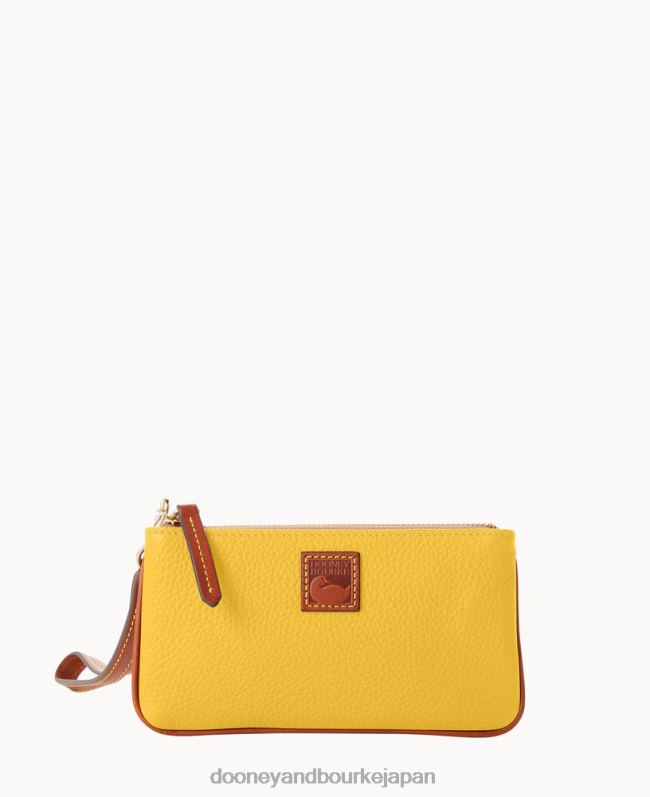 Dooney & Bourke ペブルグレイン ミディアム リストレット A4V004448 バッグ タンポポ