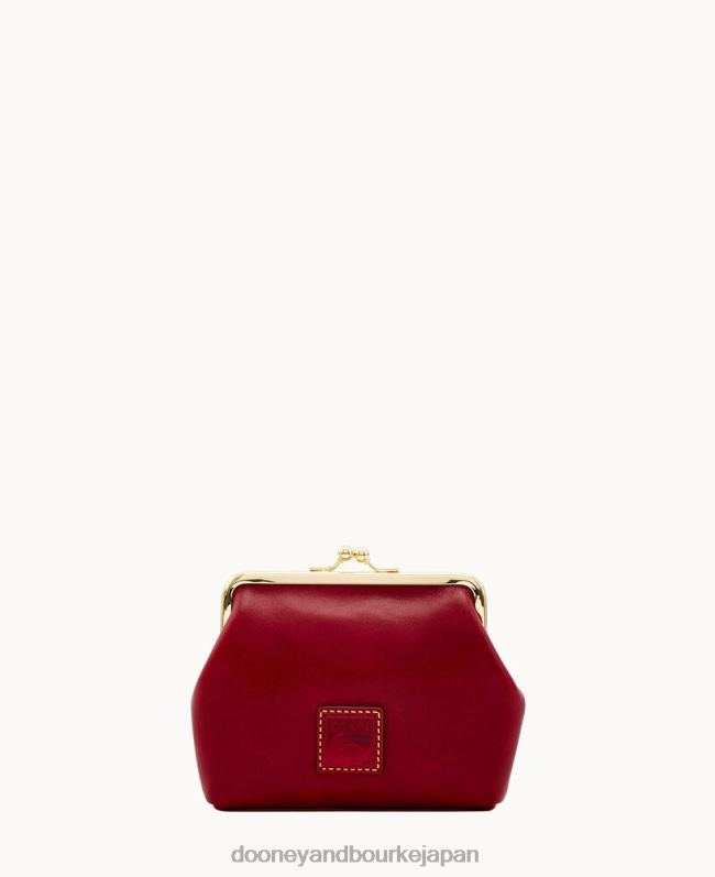 Dooney & Bourke フィレンツェのラージフレームハンドバッグ A4V004450 バッグ ボルドー