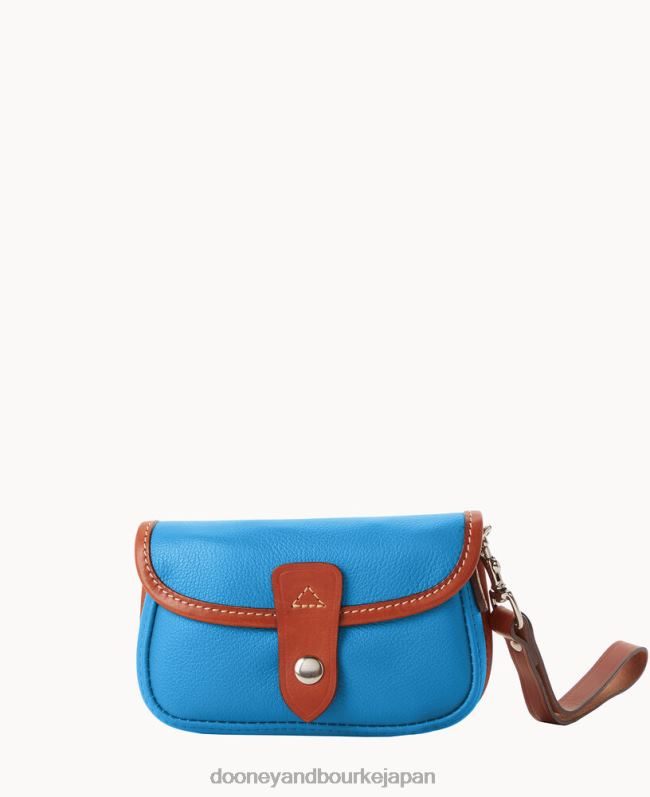 Dooney & Bourke オンクール ツイスト フラップ リストレット A4V004457 バッグ ダスティブルー