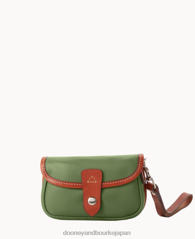 Dooney & Bourke オンクール ツイスト フラップ リストレット A4V004458 バッグ 草