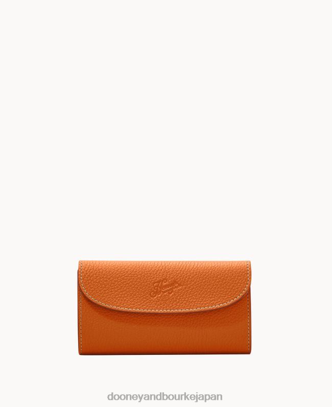 Dooney & Bourke ヘンリーコンチネンタルクラッチ A4V004482 アクセサリー オレンジ