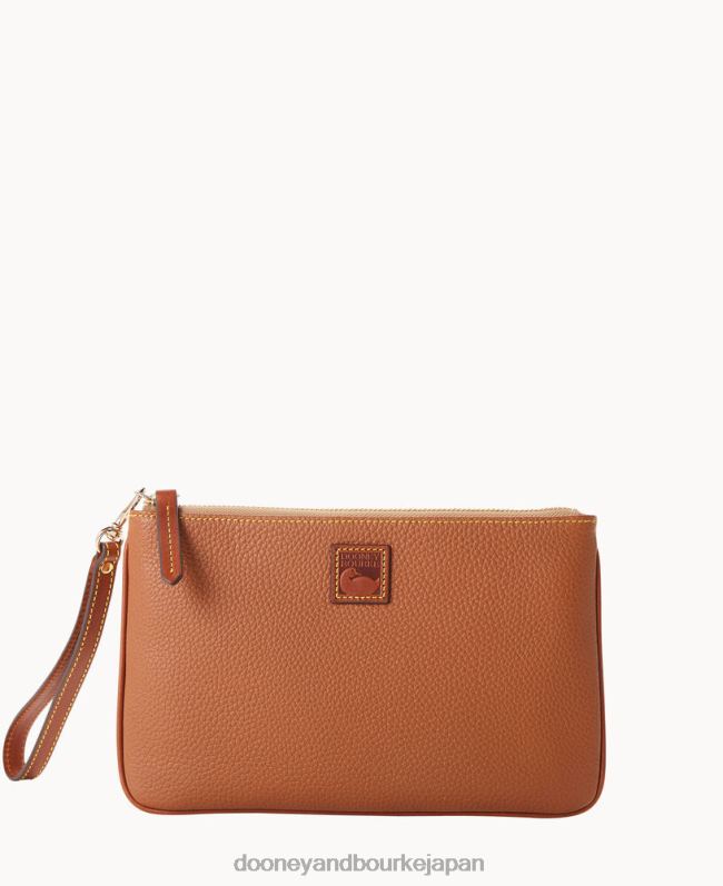 Dooney & Bourke 小石粒のラージリストレット A4V004513 バッグ カラメル