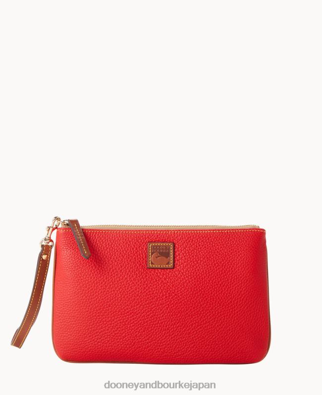 Dooney & Bourke 小石粒のラージリストレット A4V004515 バッグ 赤