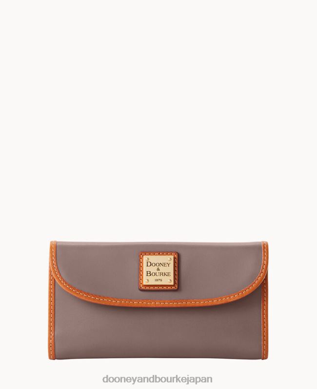 Dooney & Bourke ウェックスフォード レザー コンチネンタル クラッチ A4V004527 アクセサリー トープ