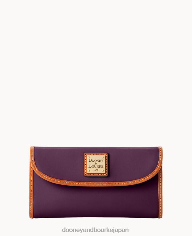 Dooney & Bourke ウェックスフォード レザー コンチネンタル クラッチ A4V004528 アクセサリー 梅酒