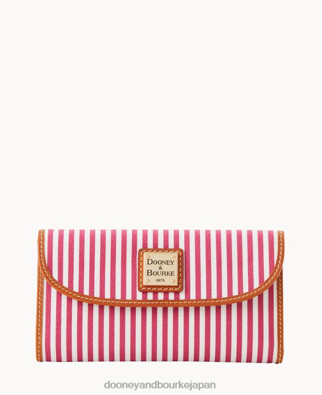 Dooney & Bourke シービュー コンチネンタル クラッチ A4V004552 アクセサリー フクシア