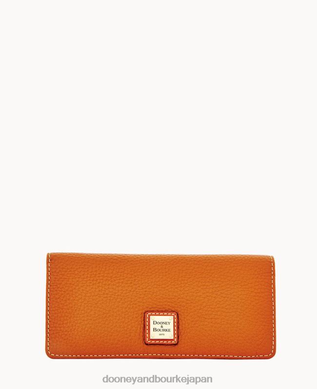 Dooney & Bourke ペブルグレイン スリムウォレット A4V004649 バッグ カラメル