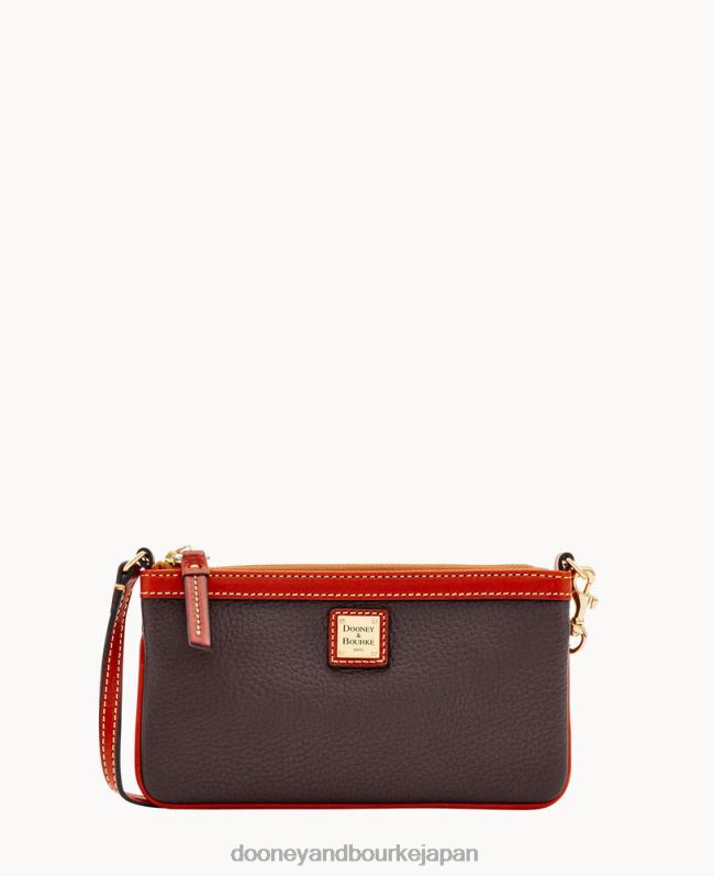 Dooney & Bourke 小石粒のラージスリムリストレット A4V004729 バッグ ブラウントモロ