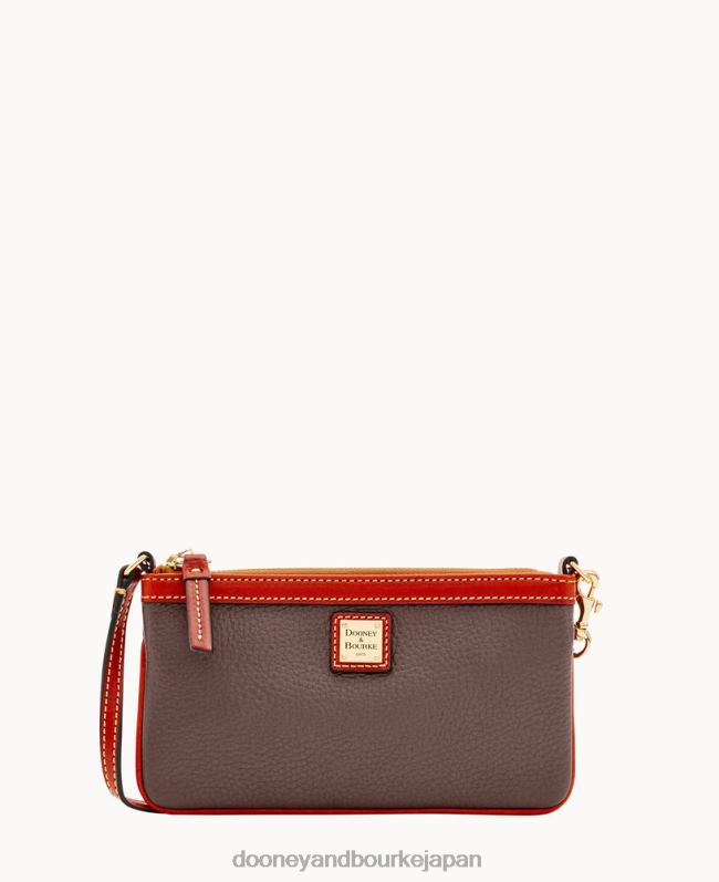 Dooney & Bourke 小石粒のラージスリムリストレット A4V004730 バッグ トープ