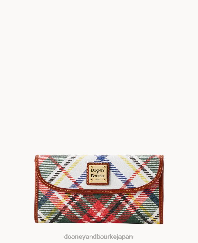 Dooney & Bourke ウィンザーコンチネンタルクラッチ A4V004810 アクセサリー 白