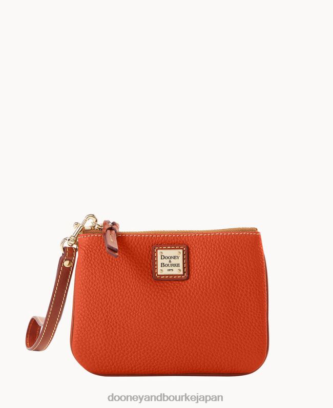 Dooney & Bourke 小石粒スタジアム リストレット A4V004829 バッグ テラコッタ