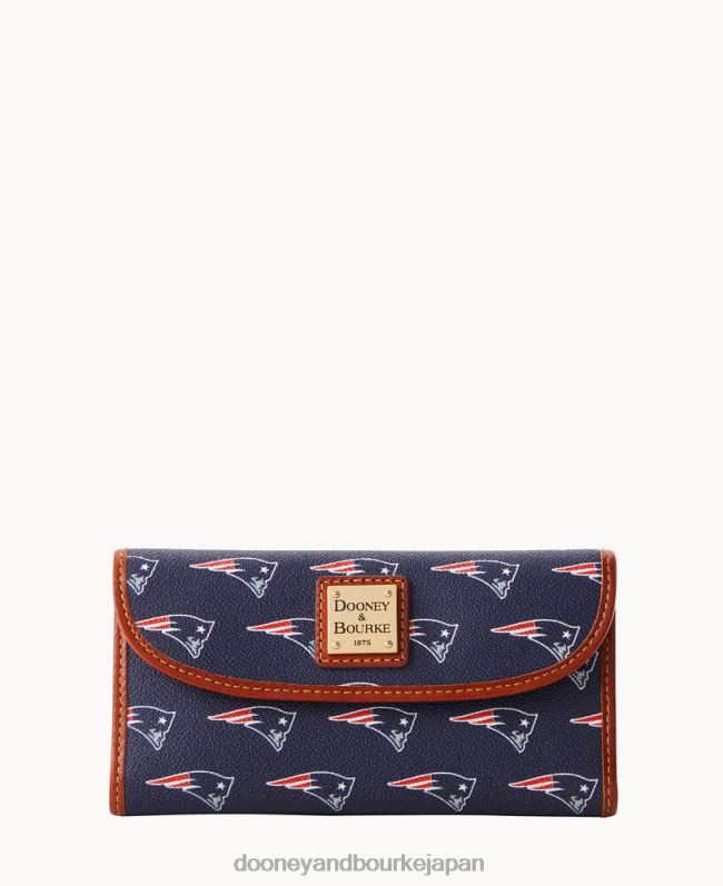 Dooney & Bourke NFLコンクラッチ A4V004268 アクセサリー 愛国者