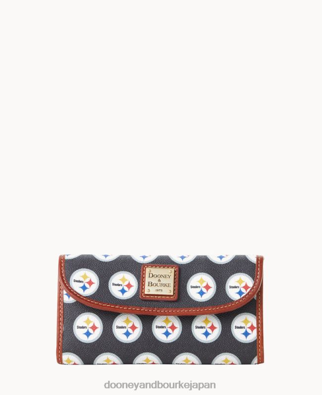 Dooney & Bourke NFLコンチネンタルクラッチ A4V004358 アクセサリー スティーラーズ