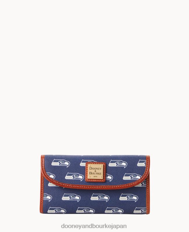 Dooney & Bourke NFLコンクラッチ A4V004376 アクセサリー シーホークス