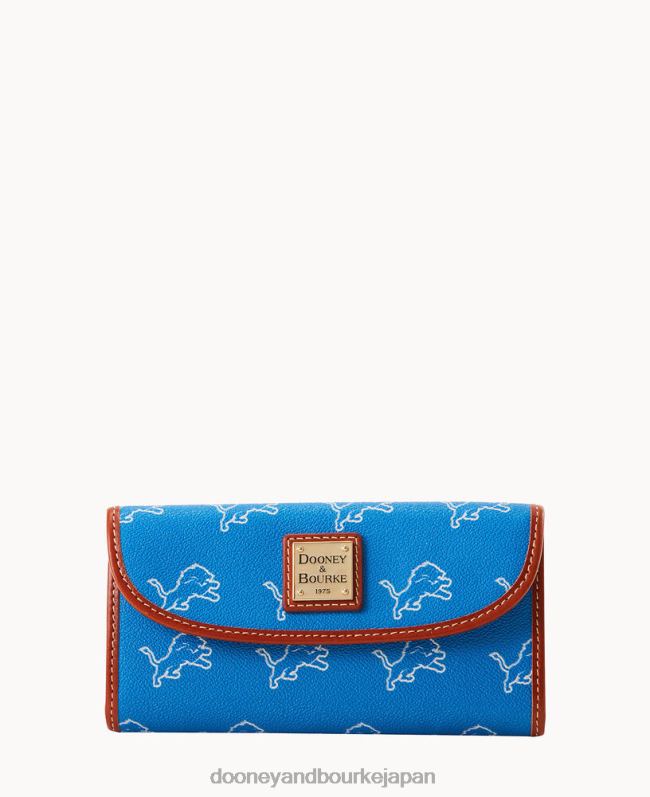 Dooney & Bourke NFLコンチネンタルクラッチ A4V004565 アクセサリー ライオンズ