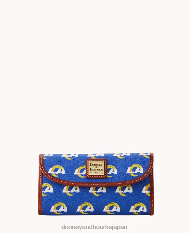 Dooney & Bourke NFLコンチネンタルクラッチ A4V004597 アクセサリー ラムズ