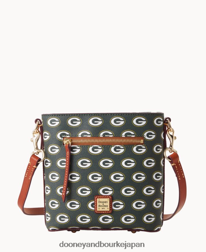 Dooney & Bourke NFL スモール ジップ クロスボディ パッカー バッグ T6X2XP1721