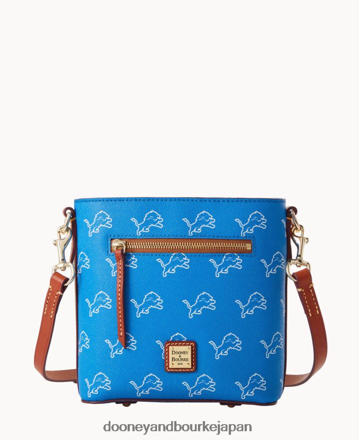 Dooney & Bourke NFL スモール ジップ クロスボディ ライオンズ バッグ T6X2XP1758