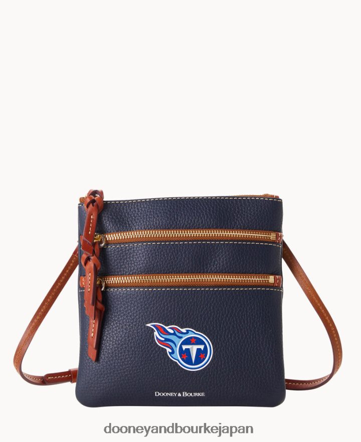 Dooney & Bourke NFL トリプルジップ クロスボディ タイタンズ バッグ T6X2XP1764