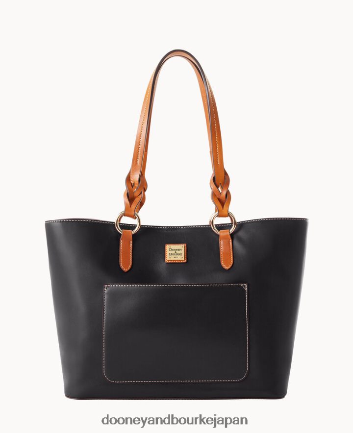 Dooney & Bourke ウェックスフォード レザー タミー トート 黒 バッグ T6X2XP1224