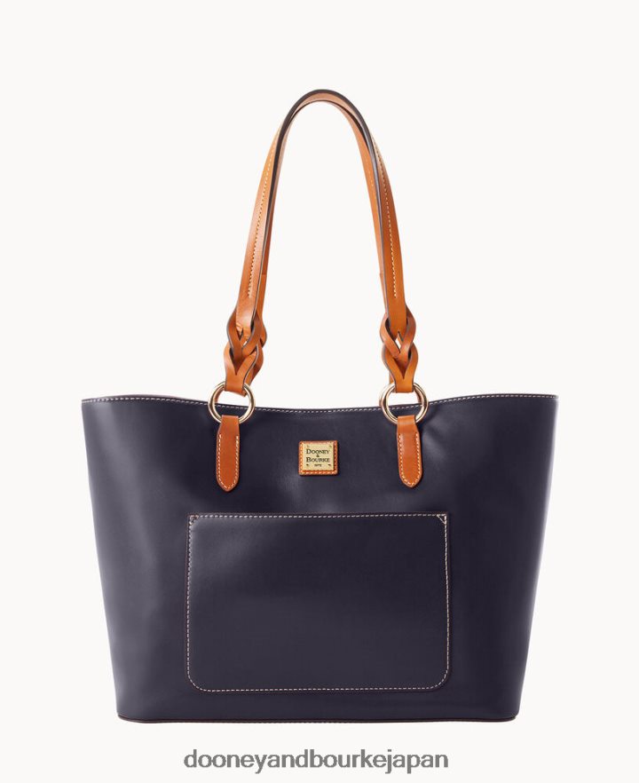 Dooney & Bourke ウェックスフォード レザー タミー トート ミッドナイトブルー バッグ T6X2XP1226