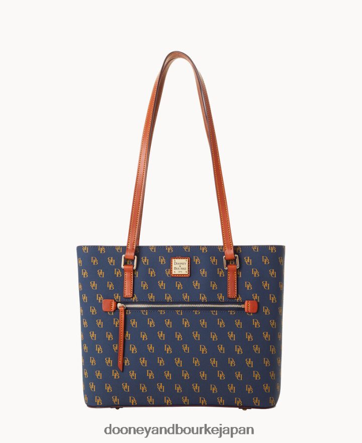 Dooney & Bourke グレッタ・ショッパー 海軍 バッグ T6X2XP1305