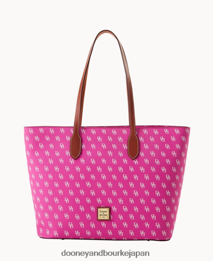 Dooney & Bourke グレッタ ラージ トート フクシア バッグ T6X2XP1309