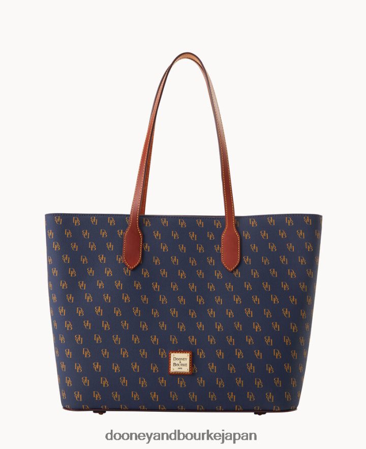 Dooney & Bourke グレッタ ラージ トート 海軍 バッグ T6X2XP1310