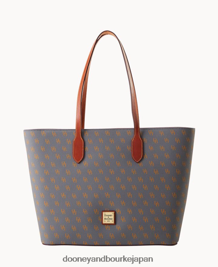 Dooney & Bourke グレッタ ラージ トート スレート バッグ T6X2XP1311