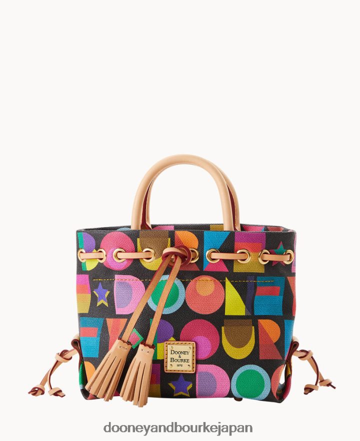 Dooney & Bourke アールデコ スモール タッセル トート 黒 バッグ T6X2XP1442