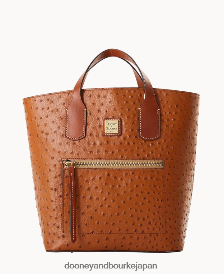 Dooney & Bourke ダチョウダーラショッパー カラメル バッグ T6X2XP1485