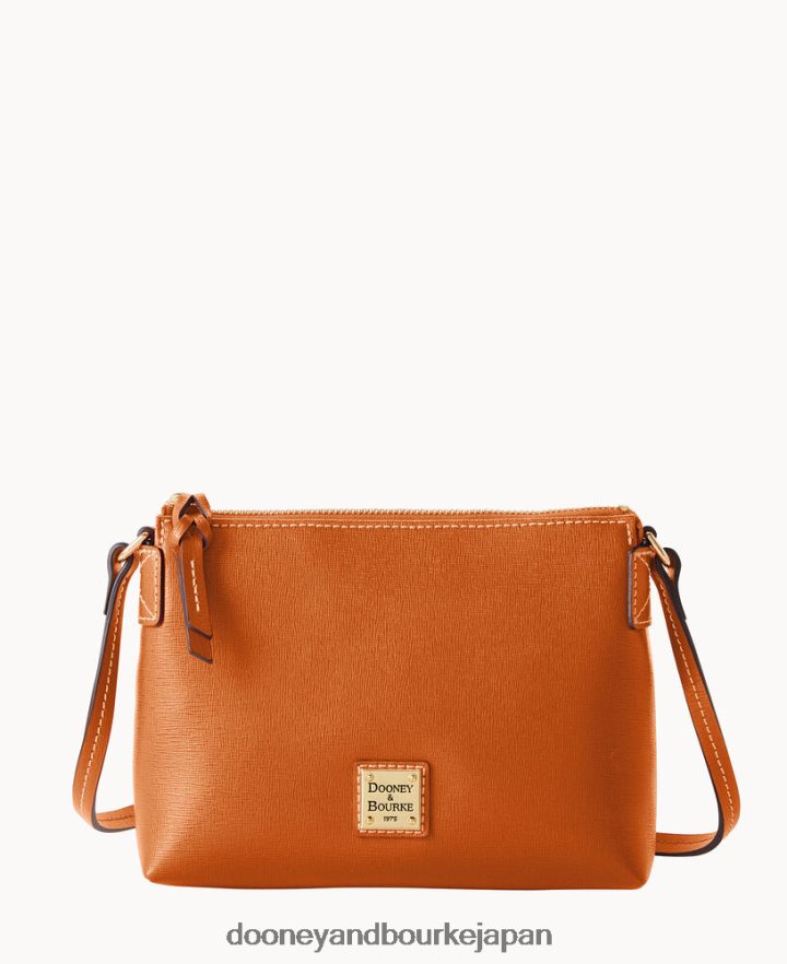 Dooney & Bourke サフィアーノ クロスボディポーチ 自然 バッグ T6X2XP1535