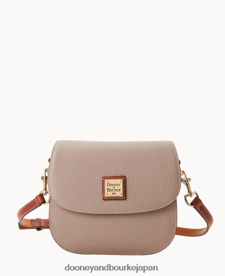 Dooney & Bourke ペブルグレインサドルバッグ トープ バッグ T6X2XP1583