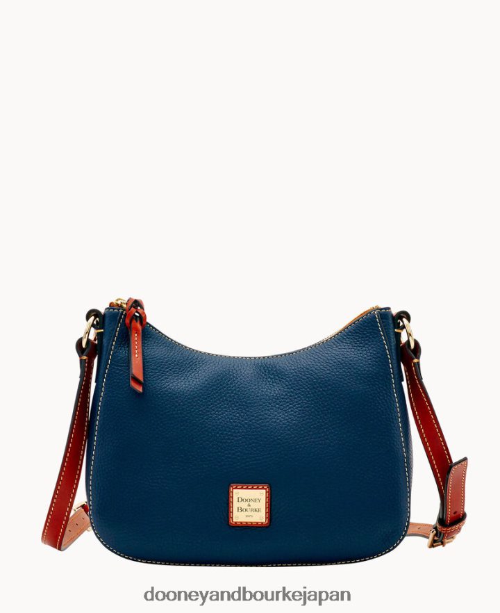 Dooney & Bourke ペブル グレイン スモール カイリー クロスボディ ミッドナイトブルー バッグ T6X2XP1586