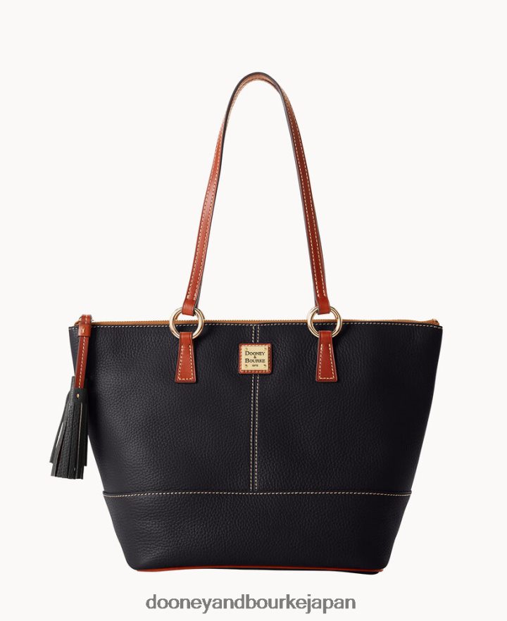 Dooney & Bourke 小石粒スモールトビトート 黒 バッグ T6X2XP987