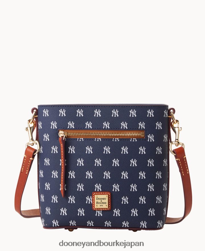 Dooney & Bourke mlb スモール ジップ クロスボディ ヤンキース バッグ T6X2XP1858