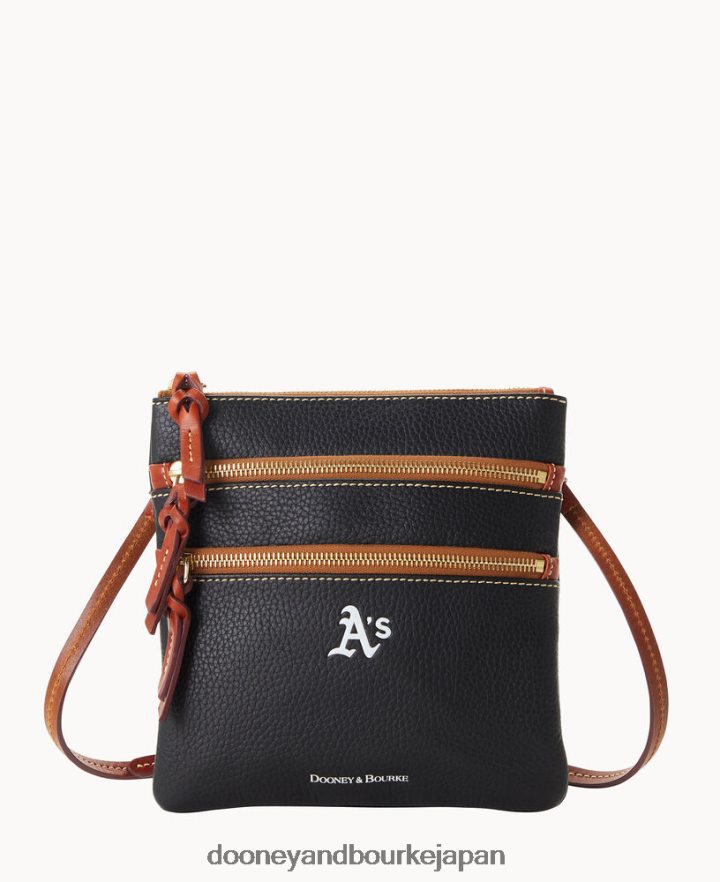 Dooney & Bourke mlb ns トリプル ジップ クロスボディ 陸上競技 バッグ T6X2XP1840